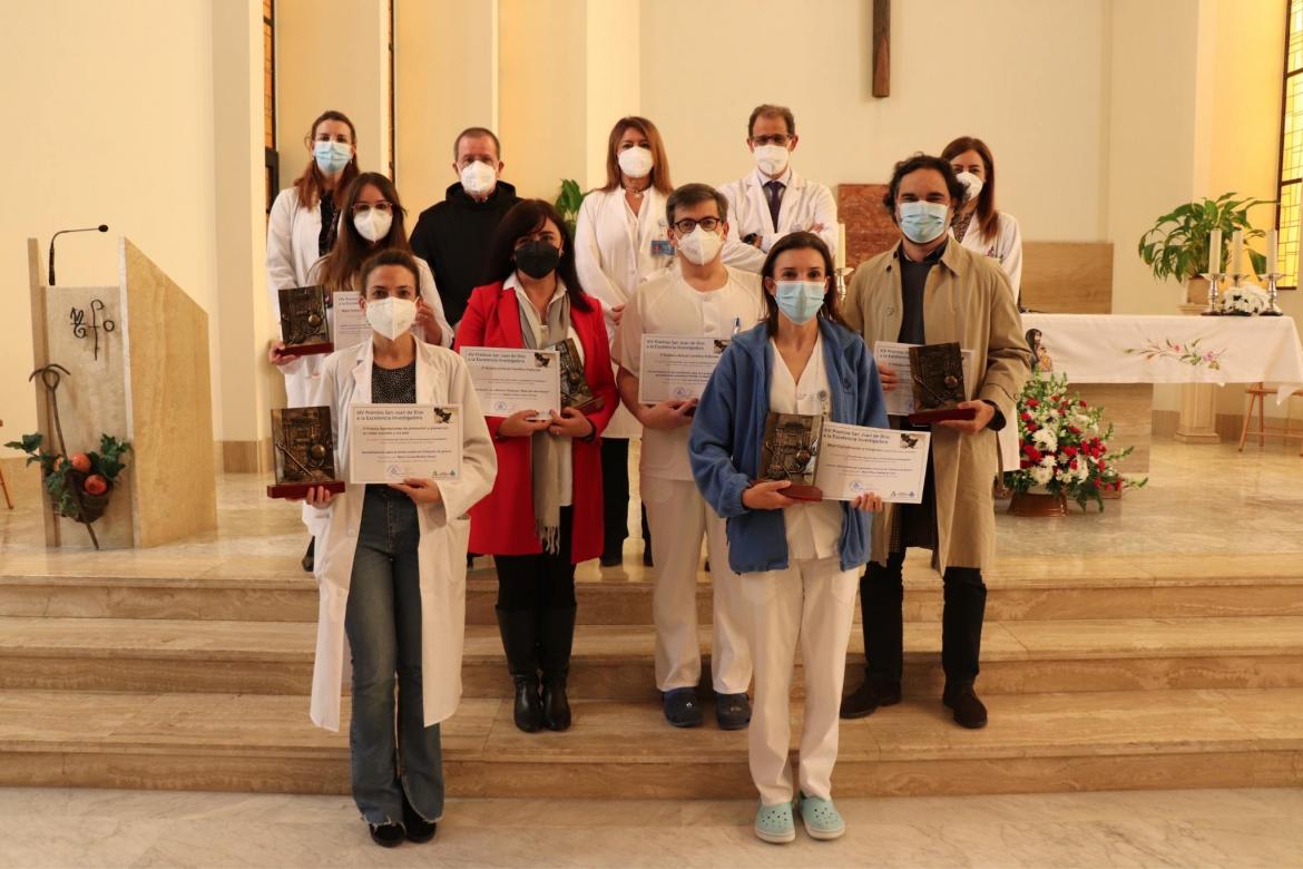 Foto de familia de los premiados en esta edición 2022.